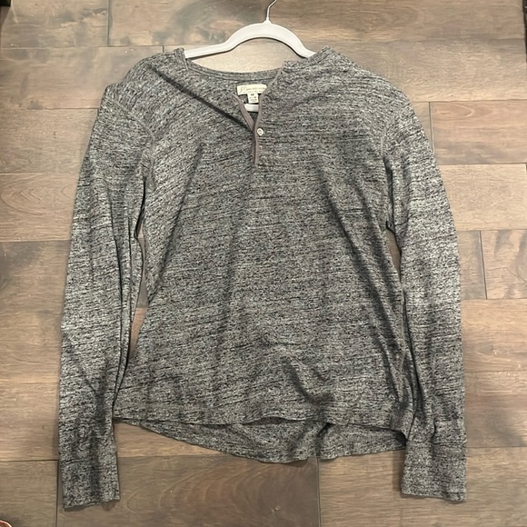 J Crew Long Sleeve Henley - Picture 1 of 4
